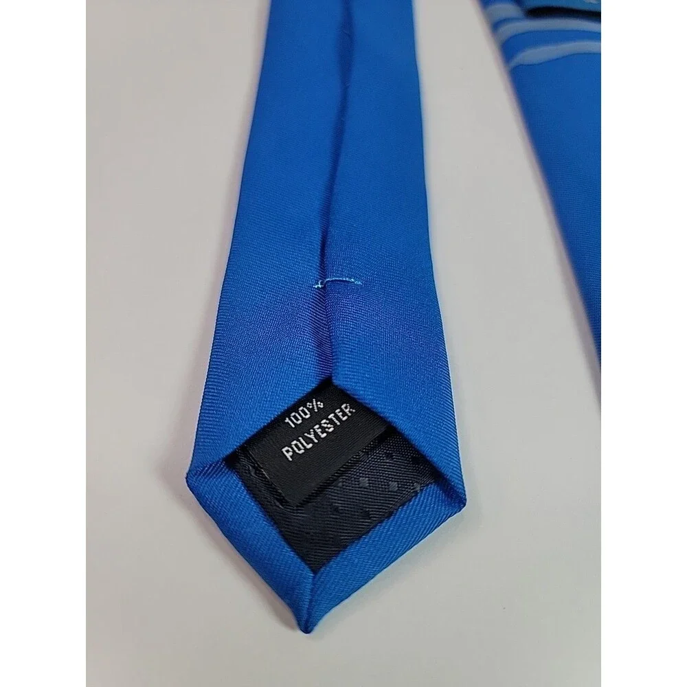 One UC Davis Mens Blue Neck Tie Designed Exclusively for UC Davis 100% Polyester